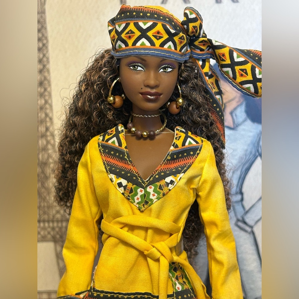 Kwanza Festivals of the World Barbie - Picture 2 of 8
